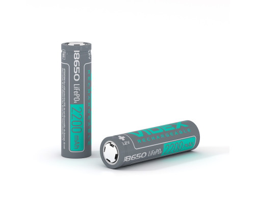 LiFePo4 18650 2200mAh battery bulk/1pc (without protection)