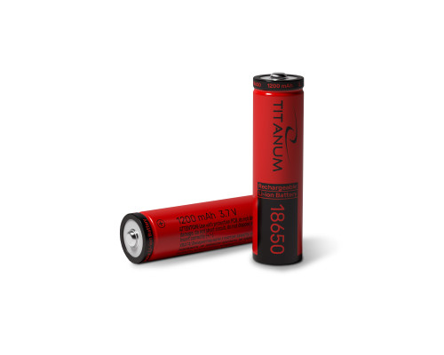 Battery Titanum Li-Ion 18650 1200mAh bulk/1pc (without protection)