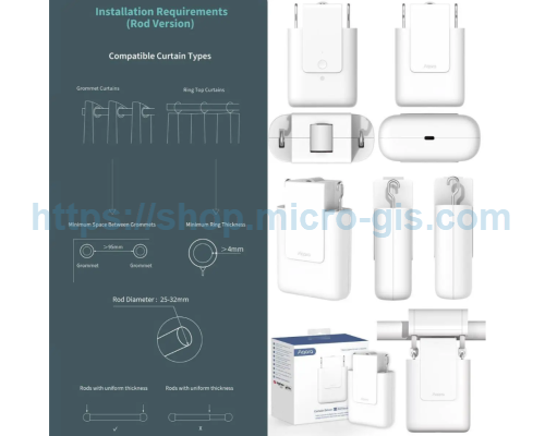 Automation of curtains with Aqara Curtain Driver E1 ZNCLBL01LM