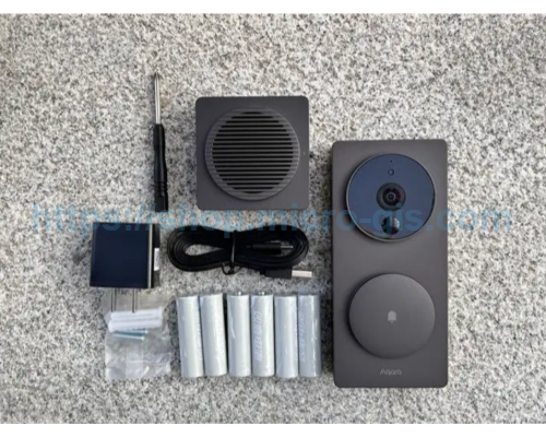 Aqara Smart Video Doorbell G4: Smart doorbell in gray color