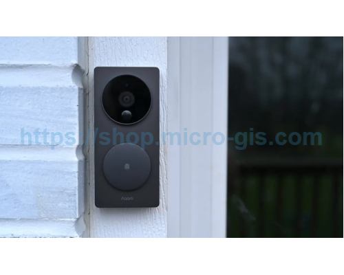 Aqara Smart Video Doorbell G4: Smart doorbell in gray color