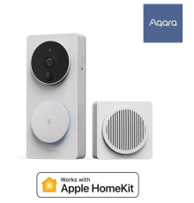 Aqara Smart Video Doorbell G4 White ZNKSML01LM