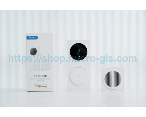 Aqara Smart Video Doorbell G4: Smart doorbell in white color