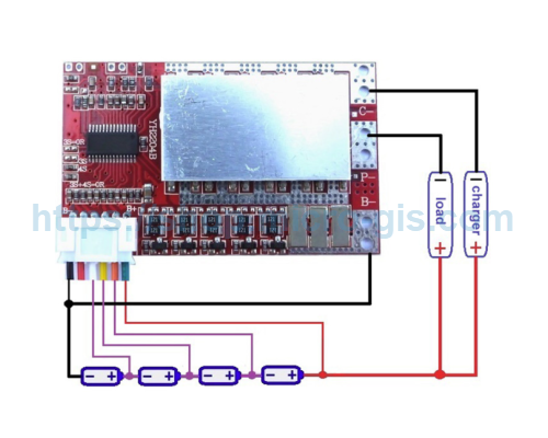 BMS protection board 3S-5S 50A