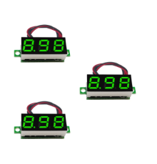 LED цифровий вольтметр постійного струму 0-30В зелений