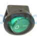 Switch KCD1 12V Green 6.3mm