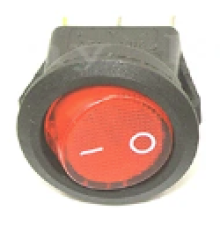 KCD1 24V Red 6.3mm