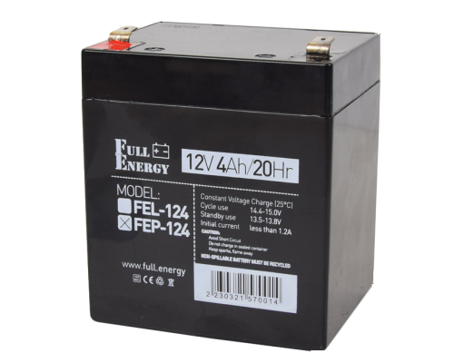Battery Full Energy FEP-124 12V/4Ah