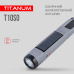Portable flashlight with solar battery TITANUM TLF-T10SO