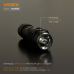 Portable LED flashlight VIDEX VLF-A055 600Lm 5700K