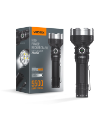 Search LED flashlight VIDEX VLF-A505C 5500Lm 5000K