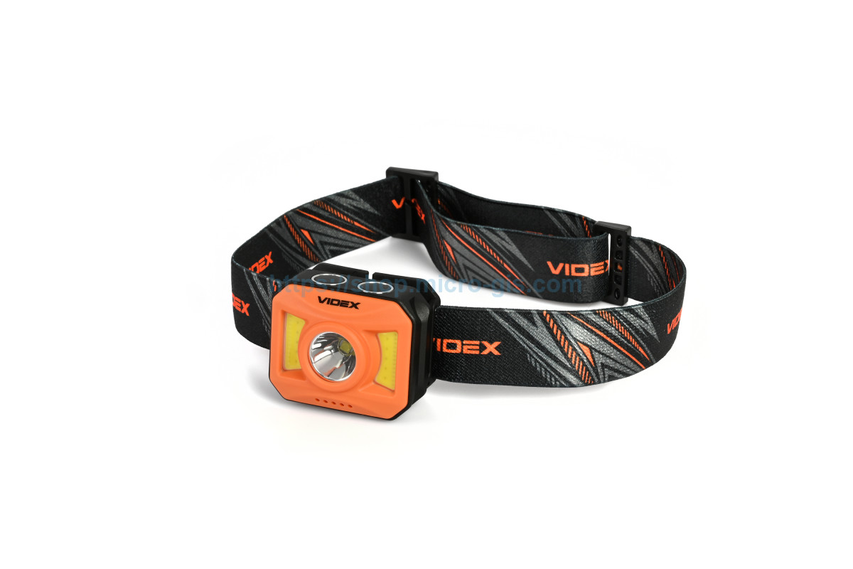 Videx Lampada Frontale LED H085, 400 Lumen, 5000K, Luce Bianca, Ideale Per Attività Outdoor E Lavoro