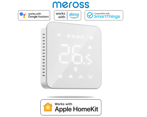 Smart Thermostat Meross MTS200HK with Wi-Fi support