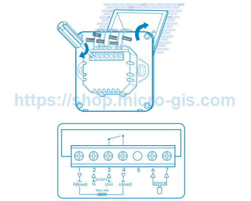 Smart Thermostat Meross MTS200HK with Wi-Fi support