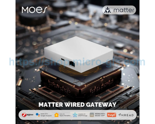 MOES MZHUB-MS: Ваш проводной шлюз ZigBee 3.0 Matter