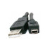 Cable USB type A - mini-USB 0.5m