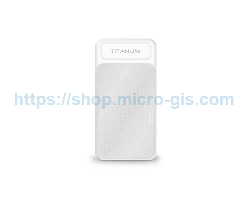 PowerBank TITANUM 912 White 10000mAh