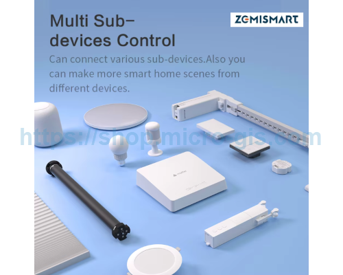 Розумний хаб управління: ZemiSmart ZigBee 3.0 Matter Thread M1