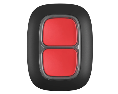 Ajax DoubleButton (black) тревожная кнопка