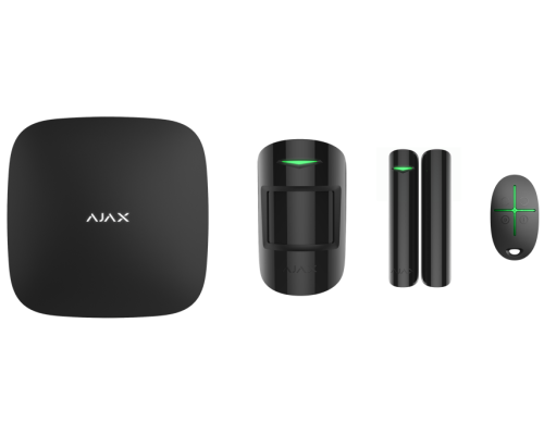 Ajax StarterKit Plus (black): Комплект беспроводной сигнализации
