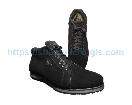 Stylish suede boots DAVIS 8730-10