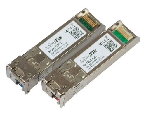 Mikrotik S+2332LC10D 10Гбит/c комплект SFP+ модулей (Rx/Tx)