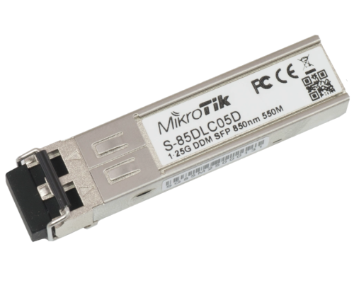 Mikrotik S-85DLC05D 1.25Gbit/s dual fiber optic module