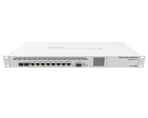 MikroTik (CCR1009-7G-1C-1S+): 9-port router