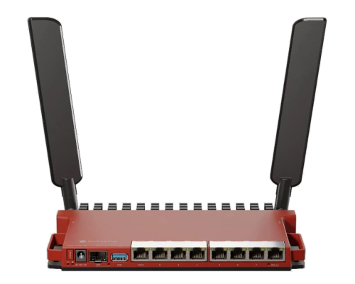 MikroTik (L009UiGS-2HaxD-IN) router with 2.4 GHz Wi-Fi