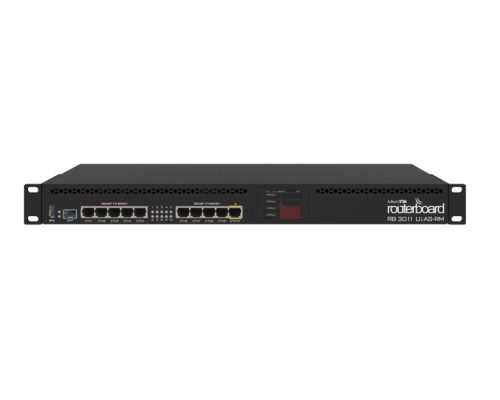 MikroTik (RB3011UiAS-RM) 10-port router
