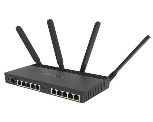 MikroTik (RB4011iGS+5HacQ2HnD-IN) 2-х диапазонный Wi-Fi с SFP