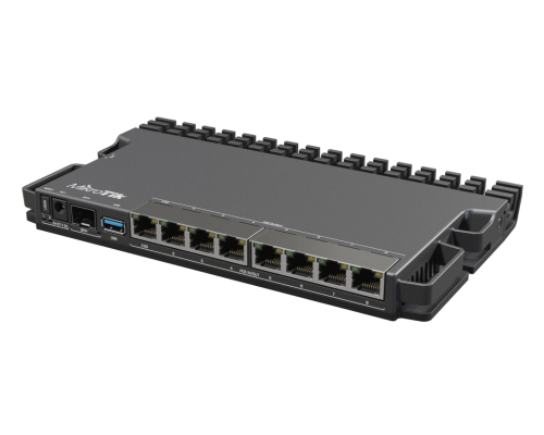 MikroTik RB5009UG+S+IN: USB 3.0, 1G, 2.5G Ethernet and 10G SFP+