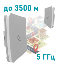 MikroTik SXTsq 5 ac (RBSXTsqG-5acD) 5 GHz Wi-Fi access point