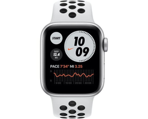 Apple Watch Nike SE GPS 40 Silver Al + Pure Platinum/Black Nike Sport Band