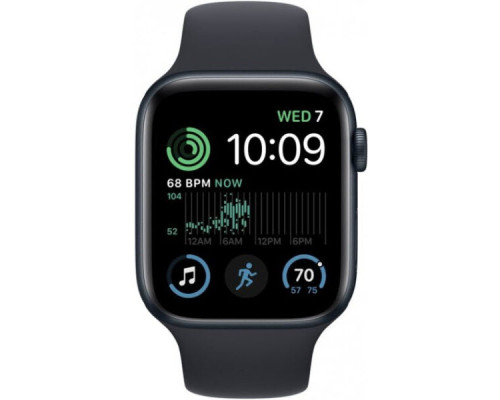 Apple Watch SE GPS 40mm Aluminium Midnight with Sport Band Midnight Regular