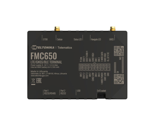 Tracker Teltonika FMC650