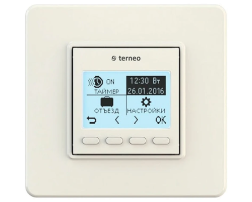 Терморегулятор Terneo Pro (білий) - програматор для теплої підлоги