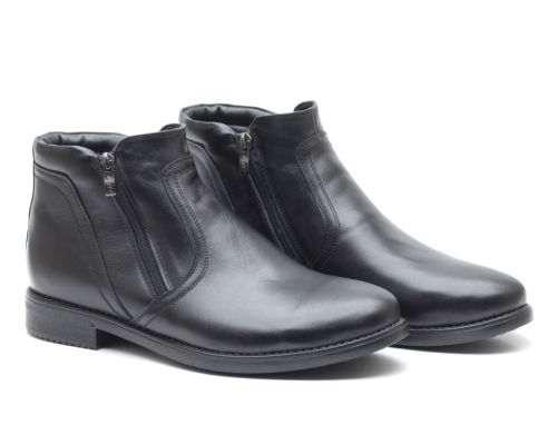 Кожаные ботинки ZLETT 7824 - стиль и комфорт в каждом шагу